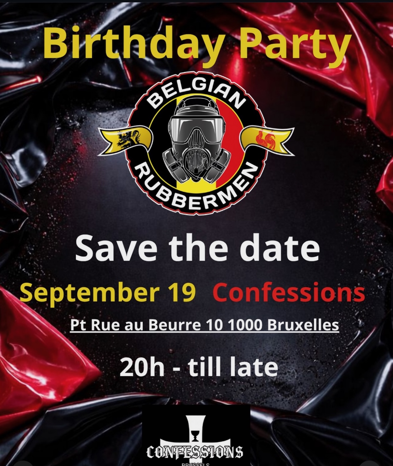 12 years anniversary Belgian Rubbermen