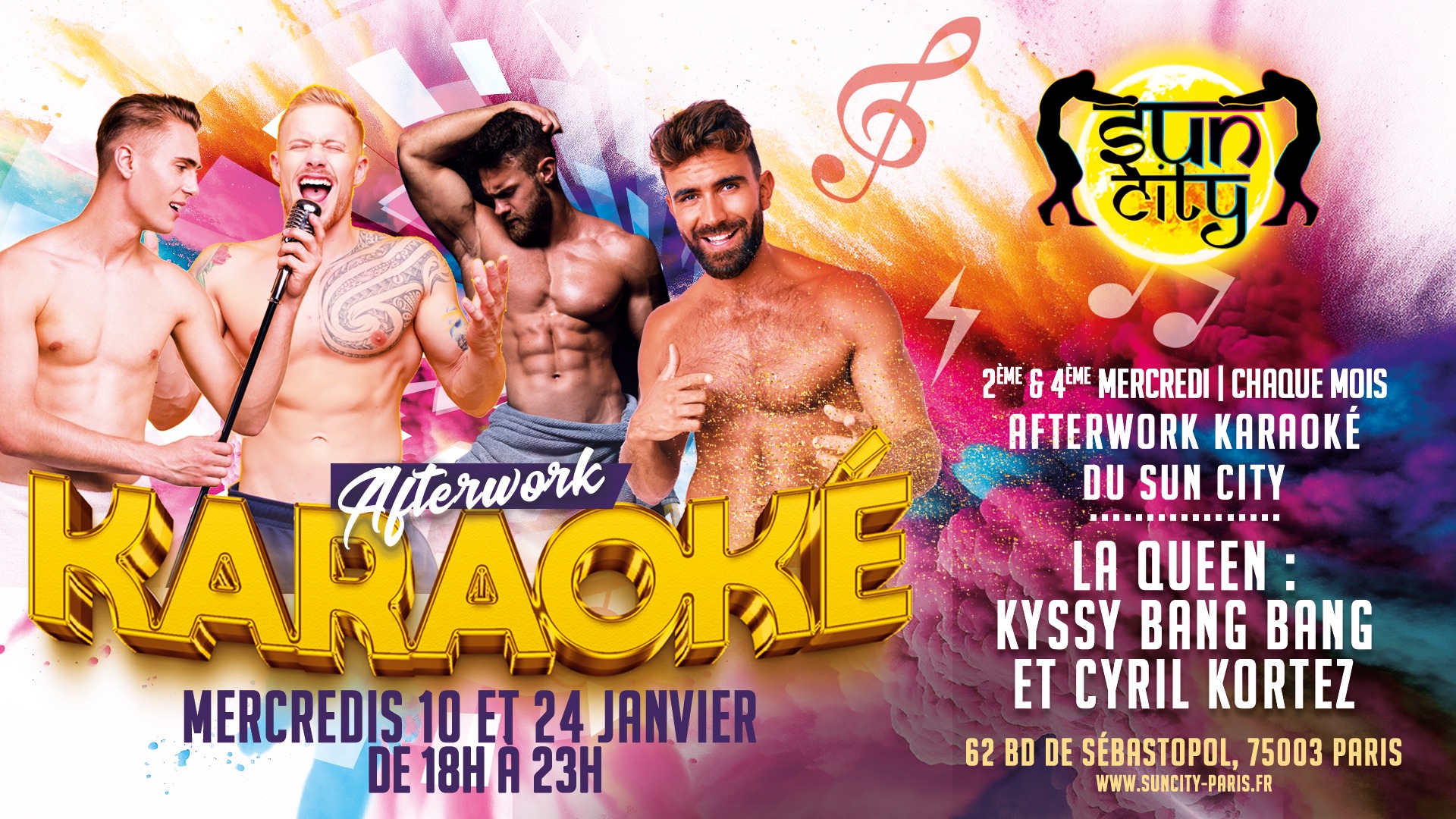 Afterwork karaoké • Agenda