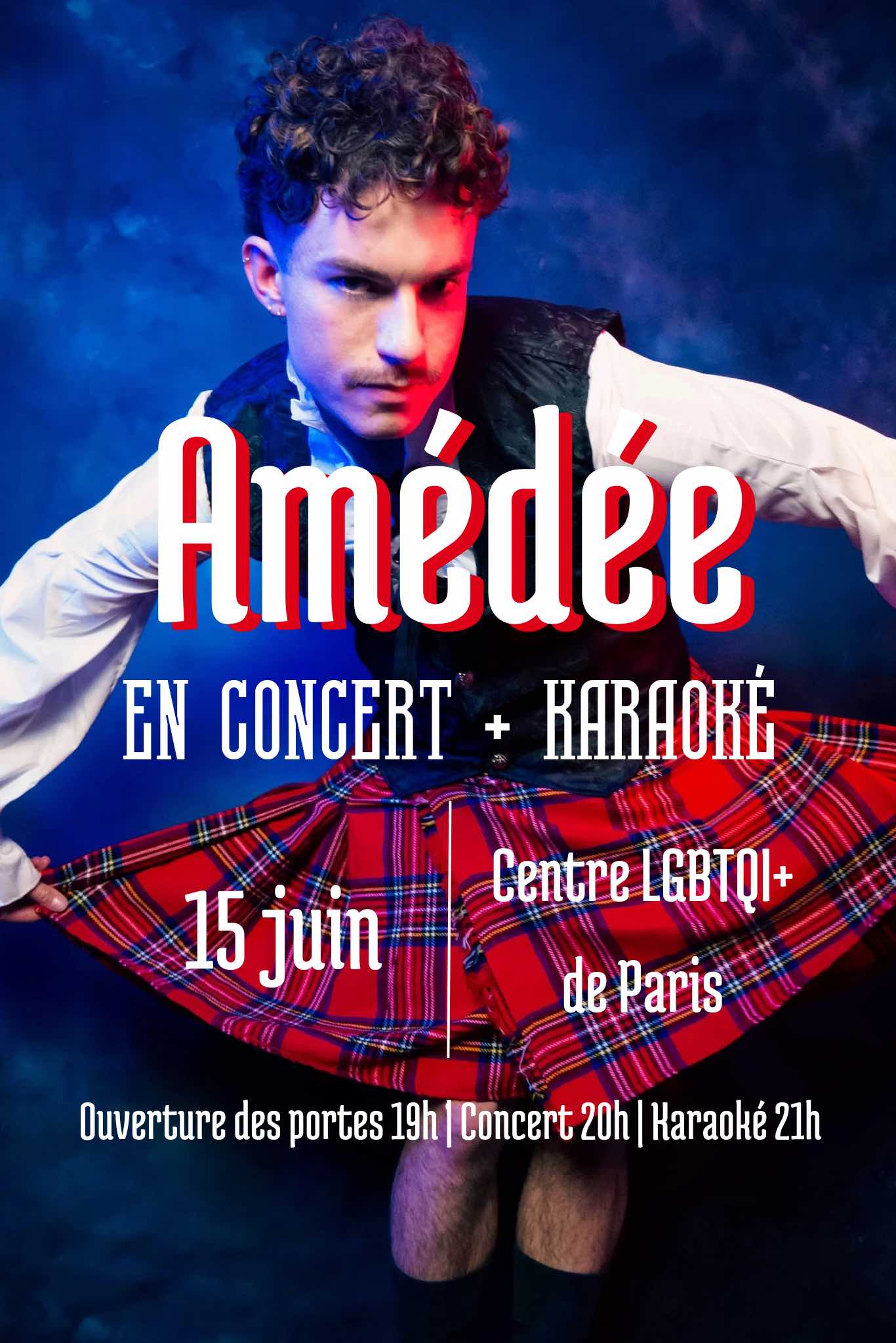 Amédée en concert + karaoké