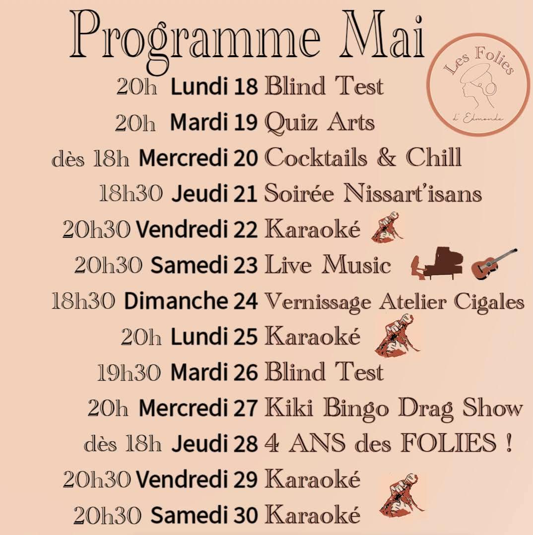 Anniversaire des Folies d'Edmonde