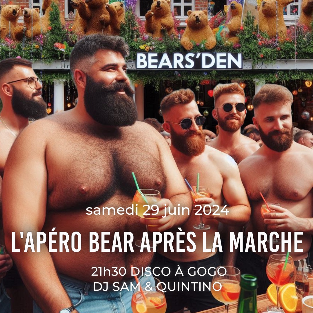 Apéro bear après la Marche