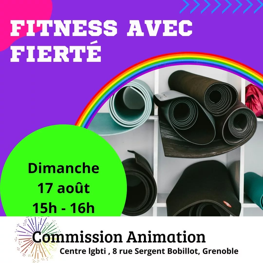Atelier "fitness avec fierté"