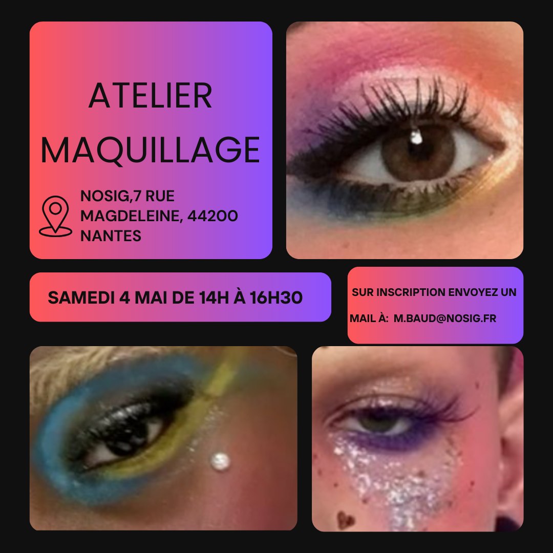 Atelier maquillage