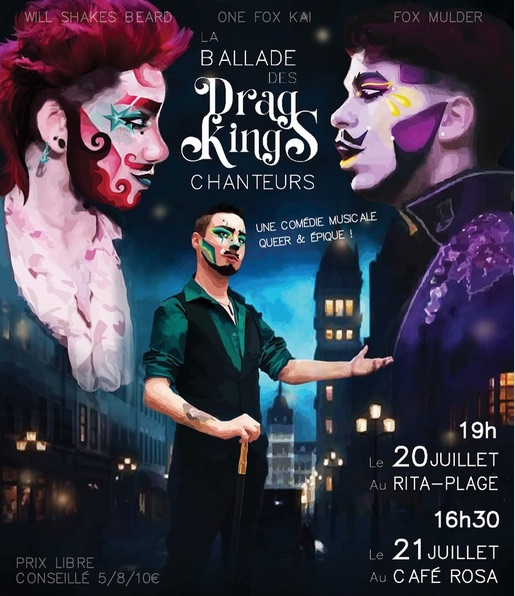 Ballade des drag kings chanteurs
