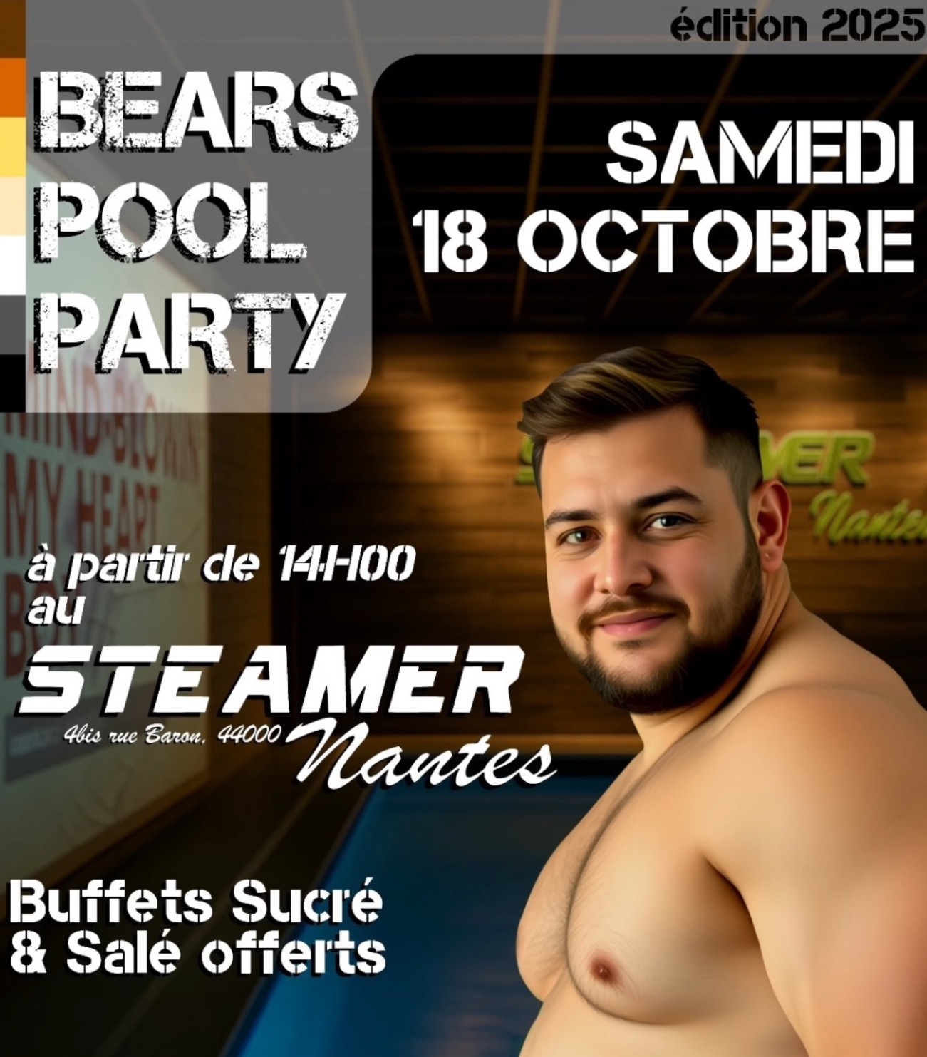 Bears pool party