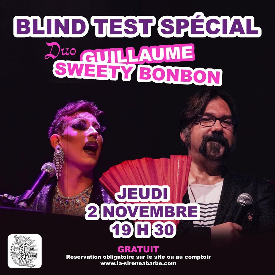 Blind test live