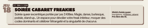 cabaret freakies