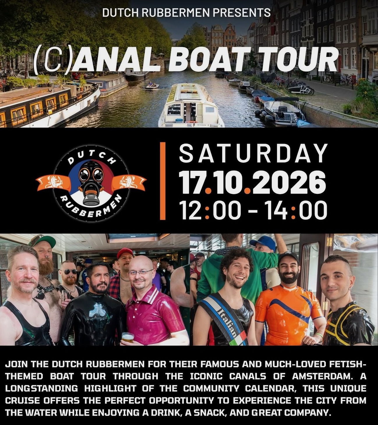 Canal boat tour