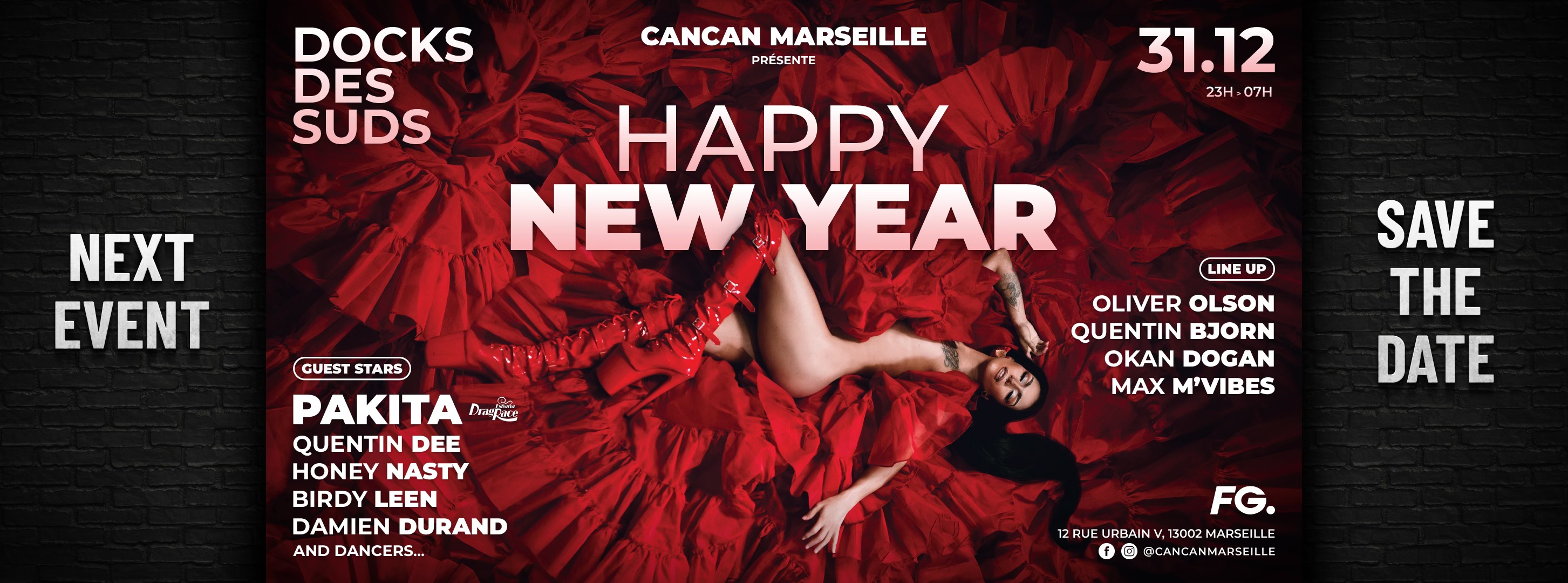 Cancan Marseille aux Docks des Suds