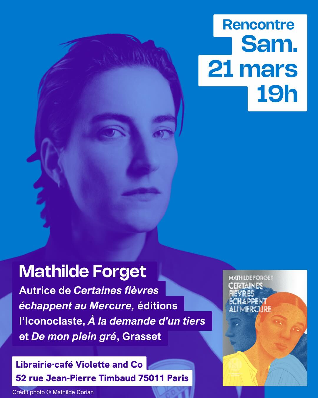 Certaines fièvres échappent au mercure de Mathilde Forget