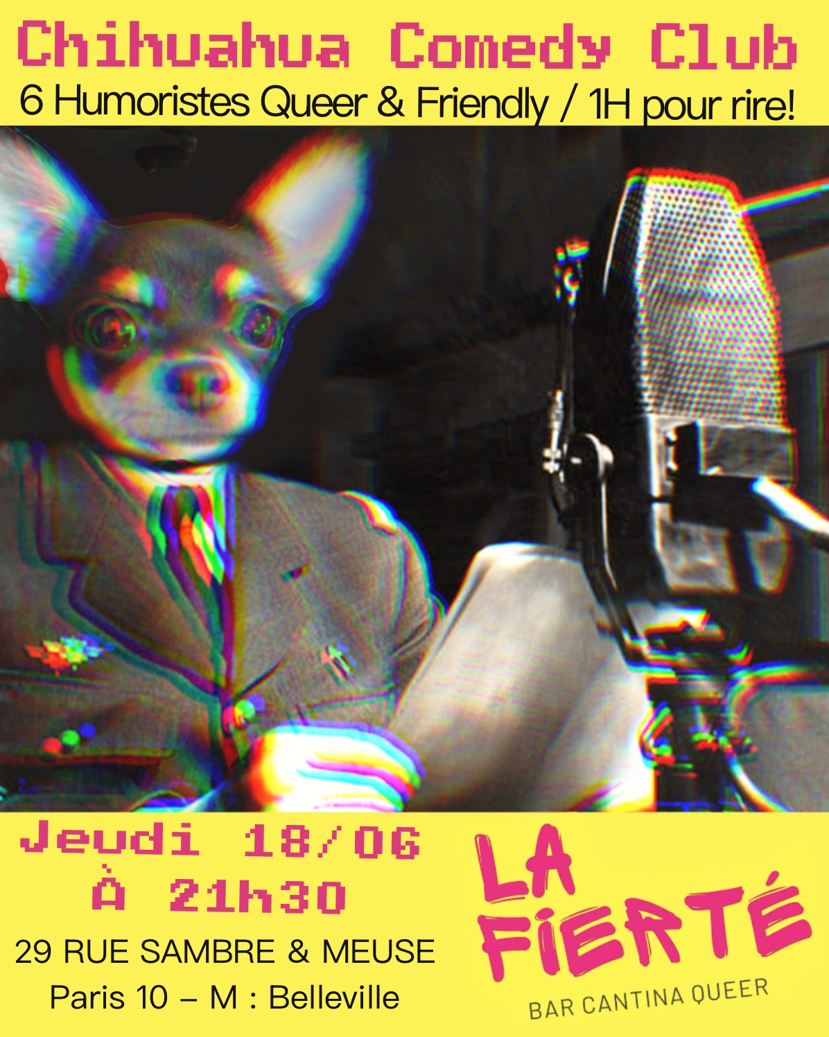 Chihuahua comedy club
