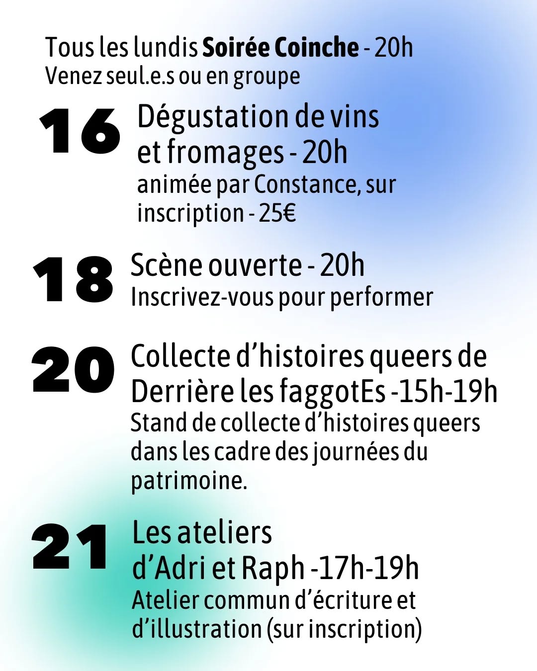 Collecte d'histoires queers