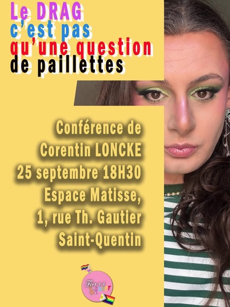 Conférence "le drag n’est pas qu’une question de paillettes"