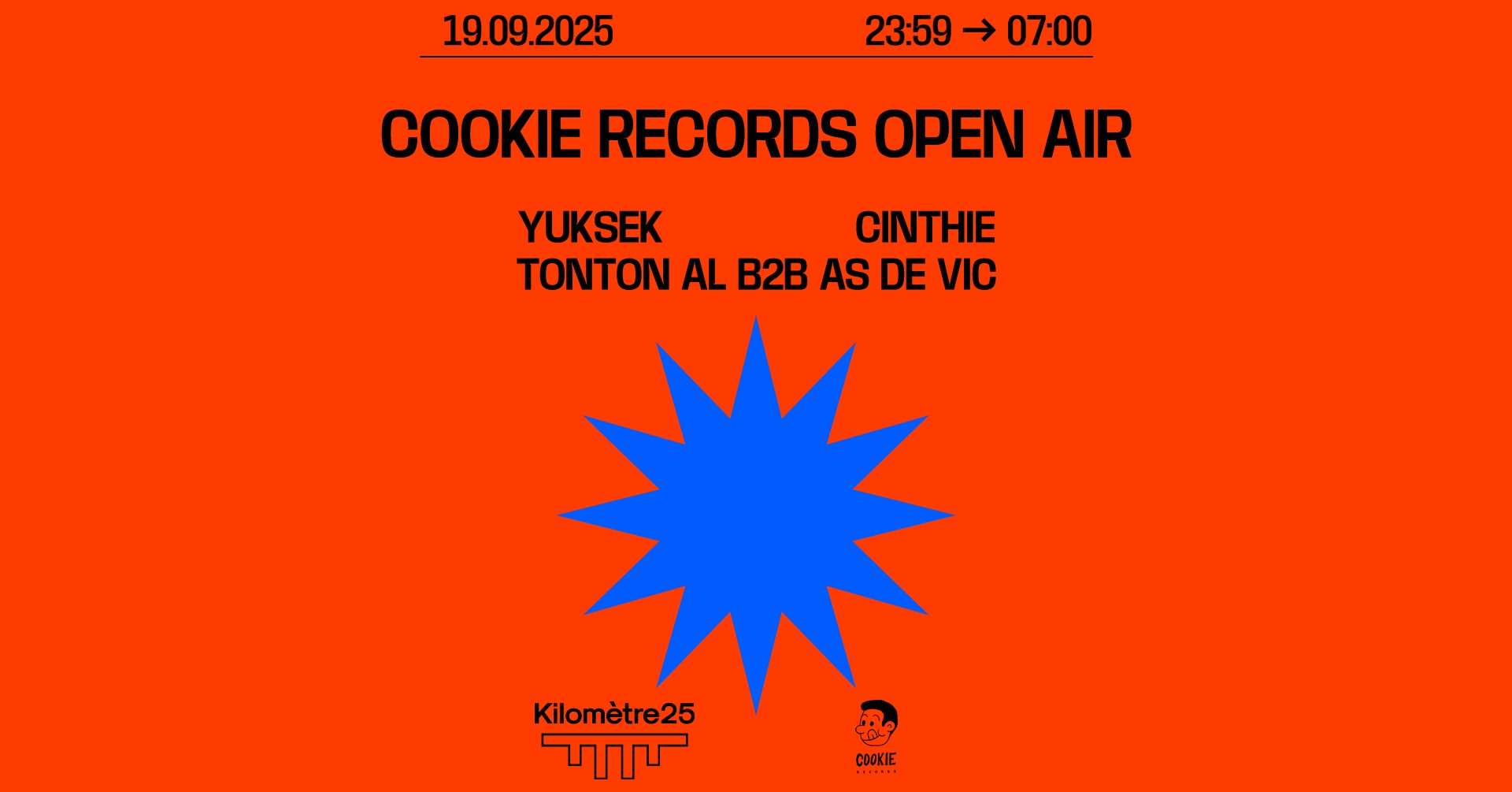 Cookie records open air