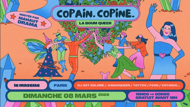 Copain-Copine - boum queer