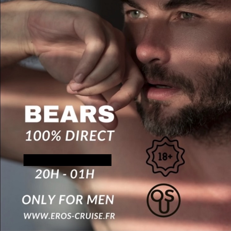 Cruising 14h-1h - soirée bears dès 20h