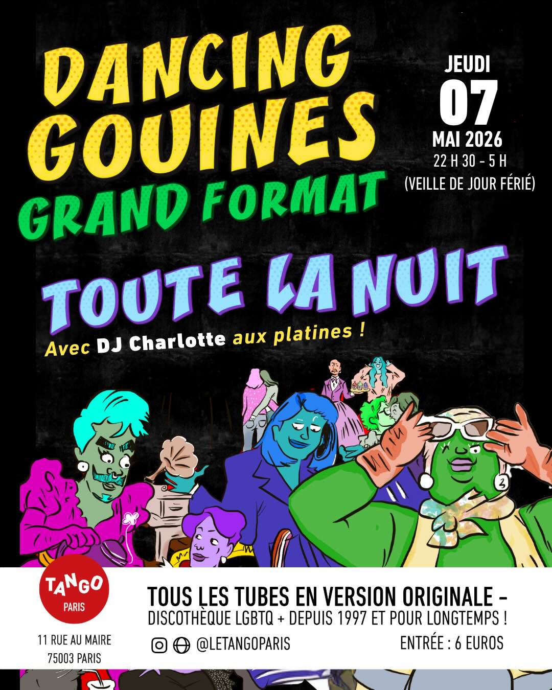Dancing gouines grand format