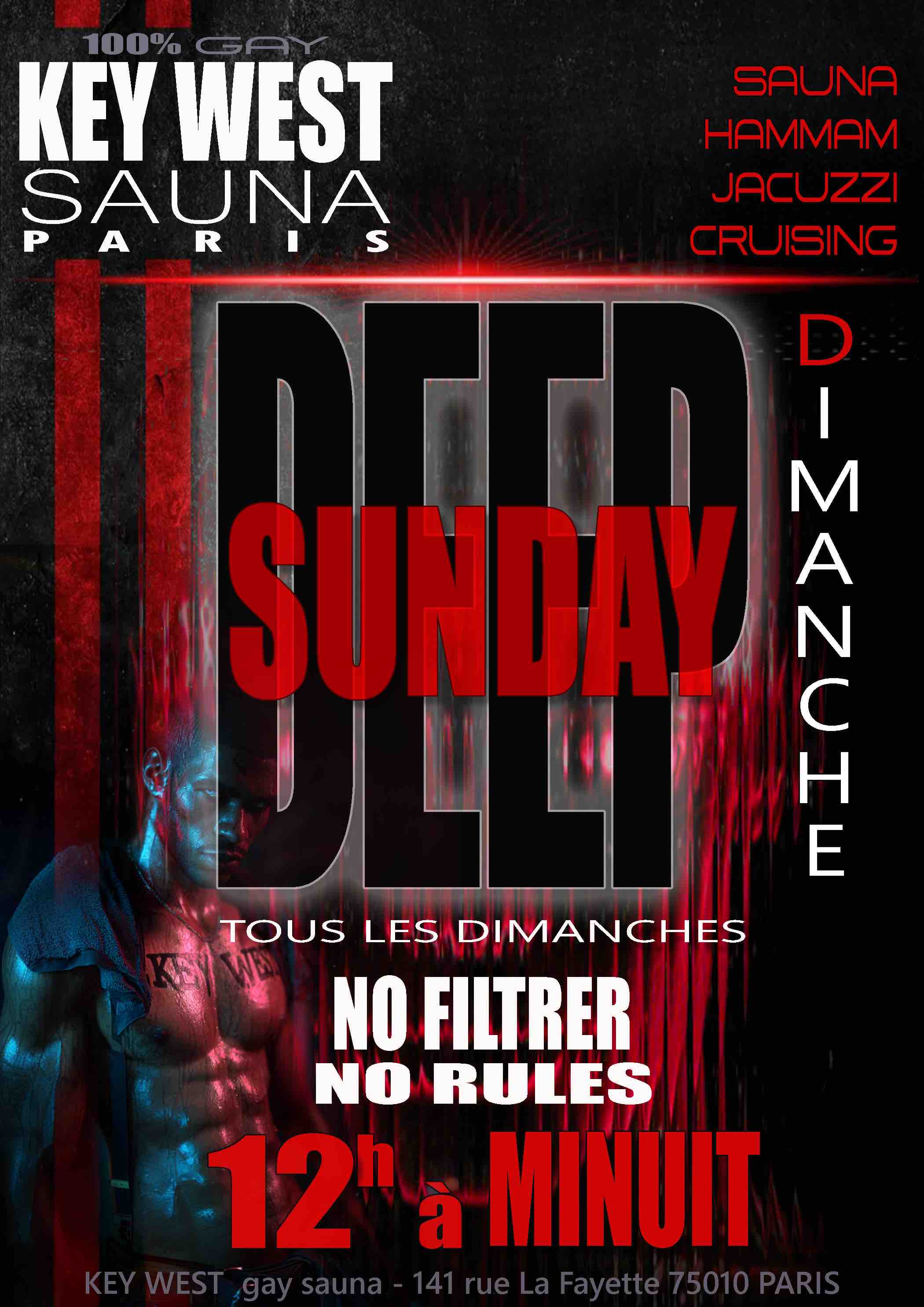 Deep Sunday - No filter, no rules, just deep.