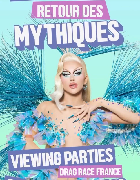 Drag Race France all stars viewing party