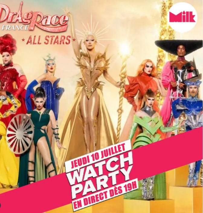Drag Race France all stars viewing party • Agenda