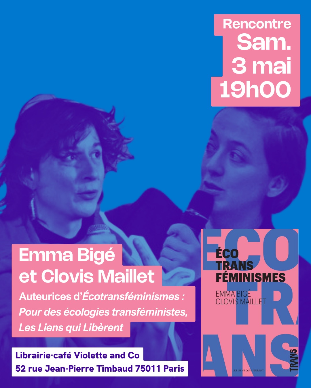 Écotransféminismes d'Emma Bigé et Clovis Maillet