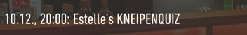Estelle's Kneipenquiz