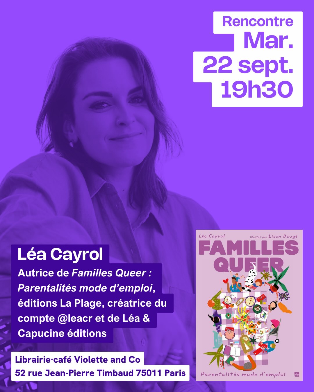 Familles Queer de Léa Cayrol