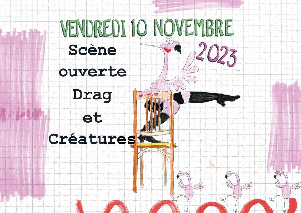 Festival ô mots 2023 - scène ouverte drag et créatures