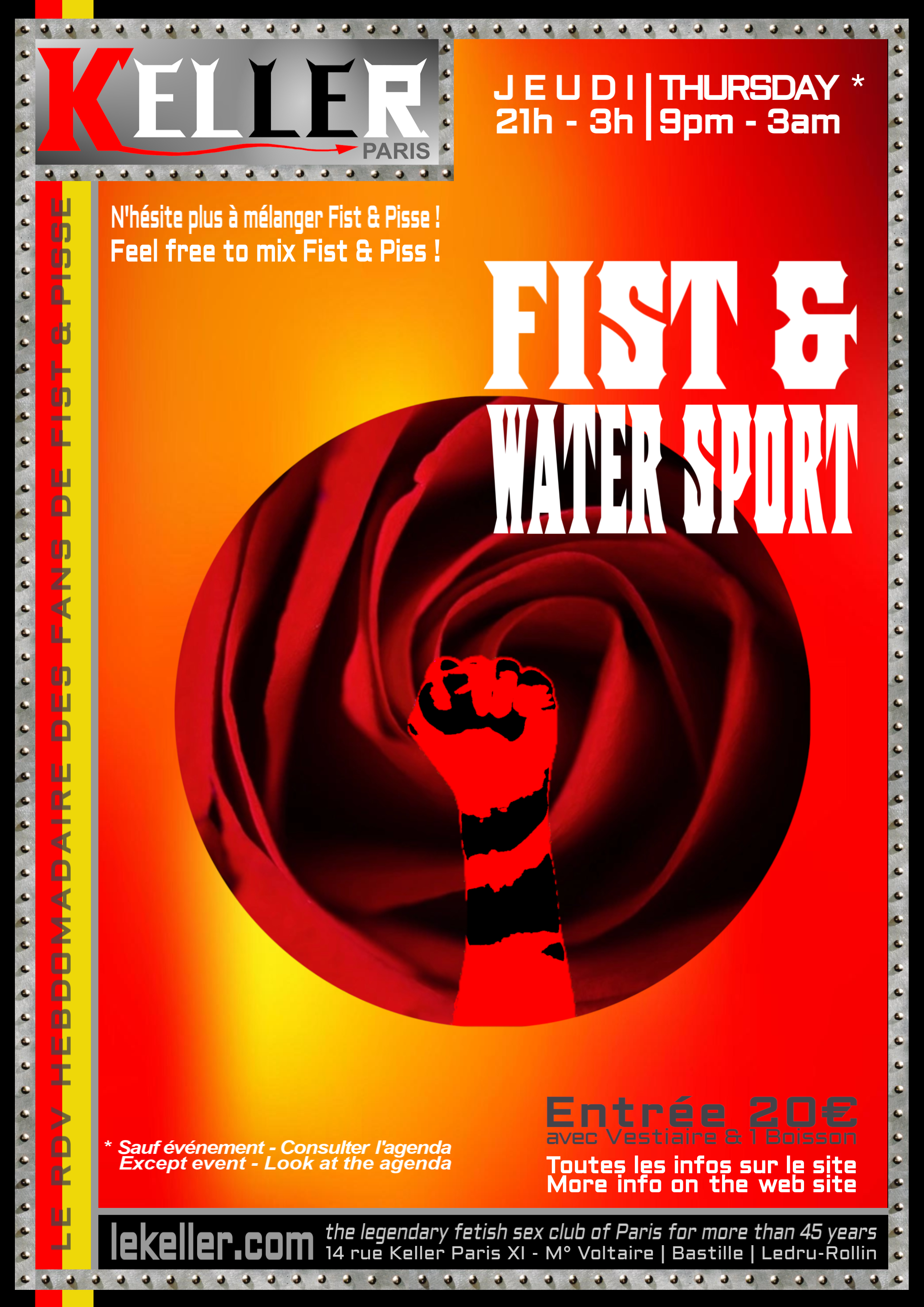 Fist & water sport