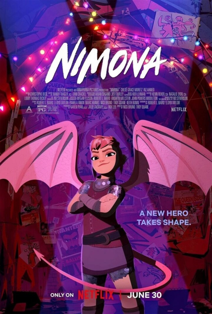 Journée internationale des personnes non-binaires - projection de Nimona