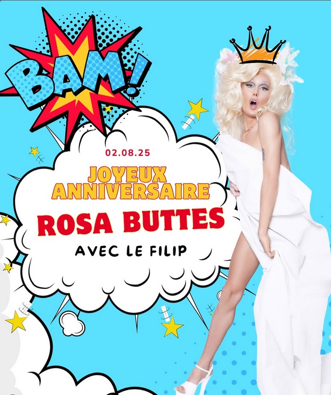 Joyeux anniversaire Rosa Buttes