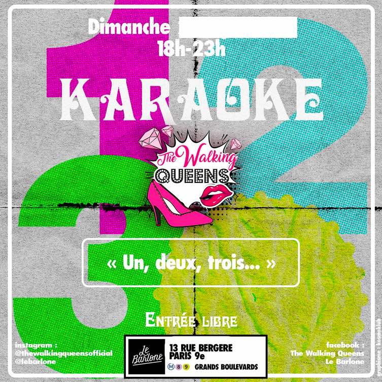 Karaoké des Walking Queens
