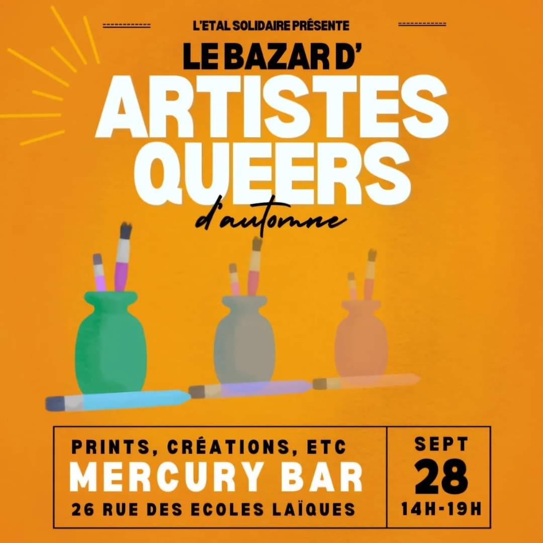Le Bazar d'artistes queers d'automne