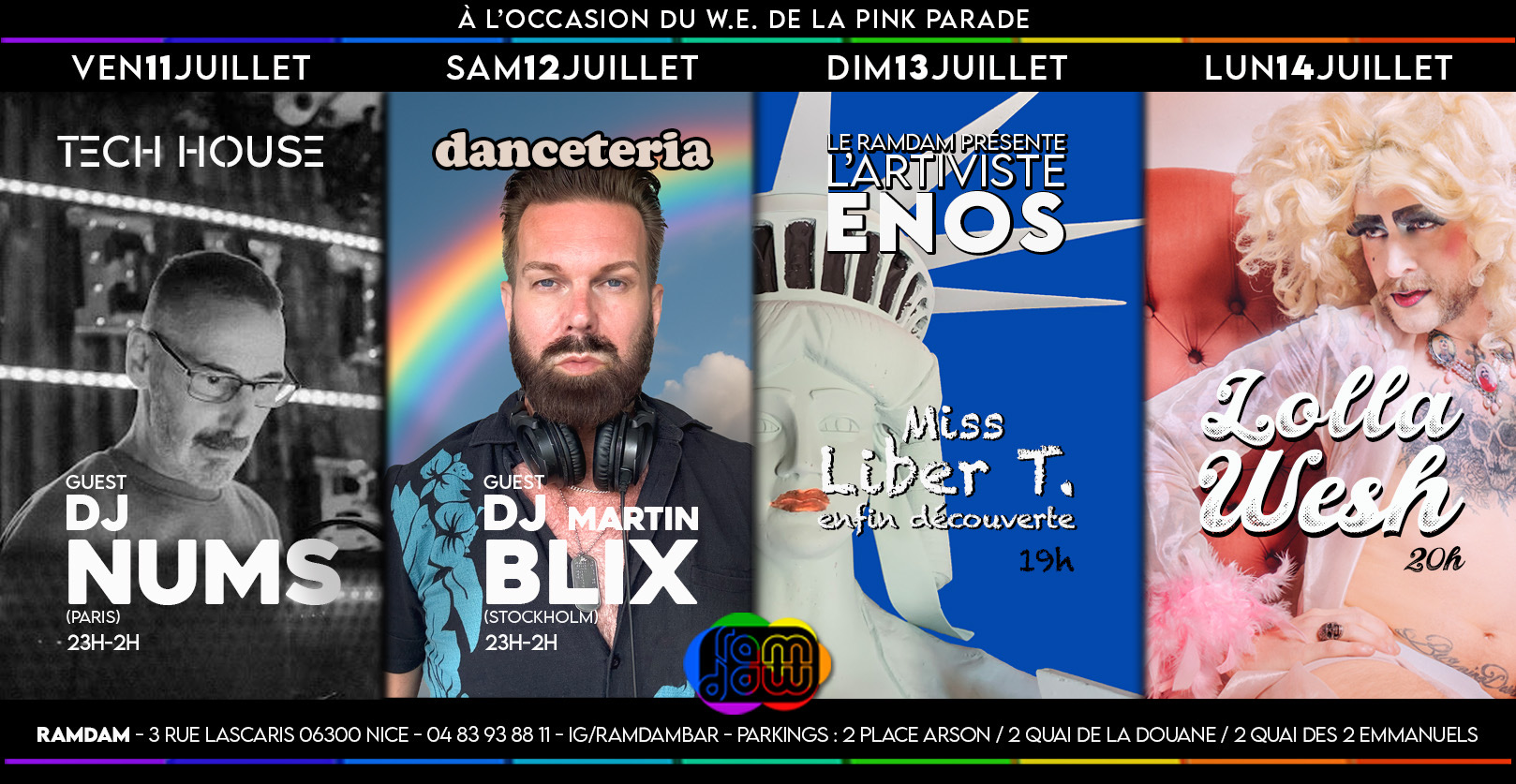 Le Ramdam est fier • Agenda