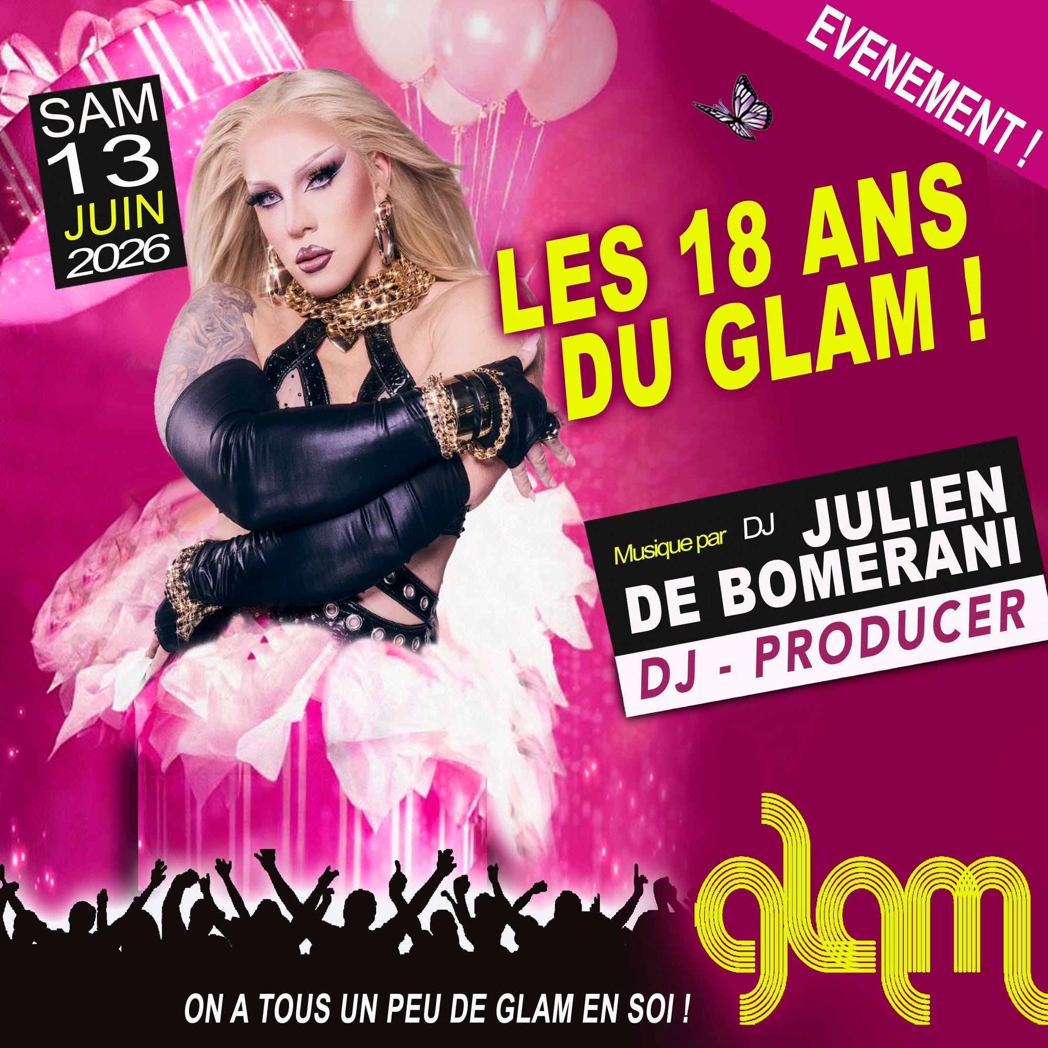 Les 18 ans du Glam
