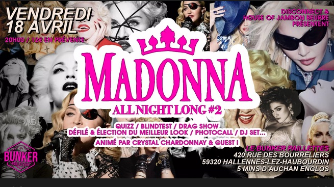 Madonna all night long