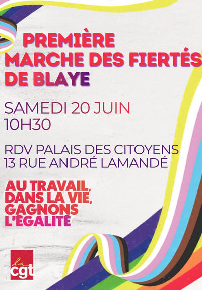 Marche des Fiertés Blaye 2026