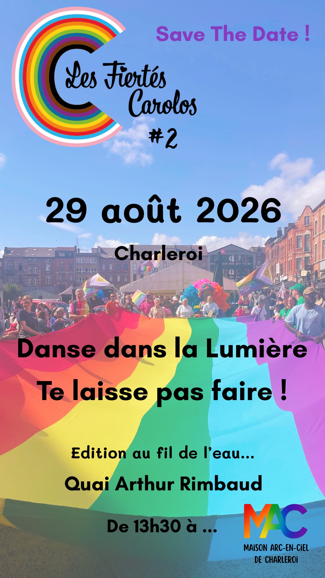Marche des Fiertés Charleroi 2026