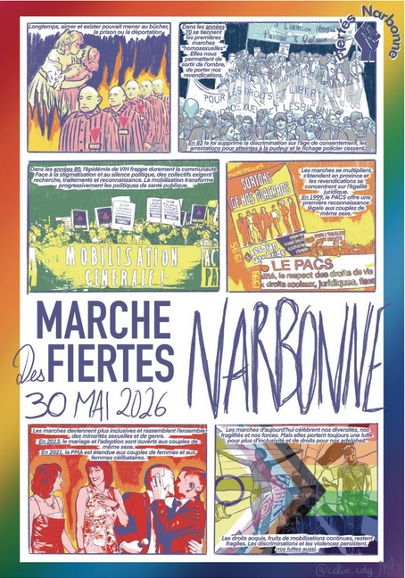Marche des Fiertés Narbonne 2026