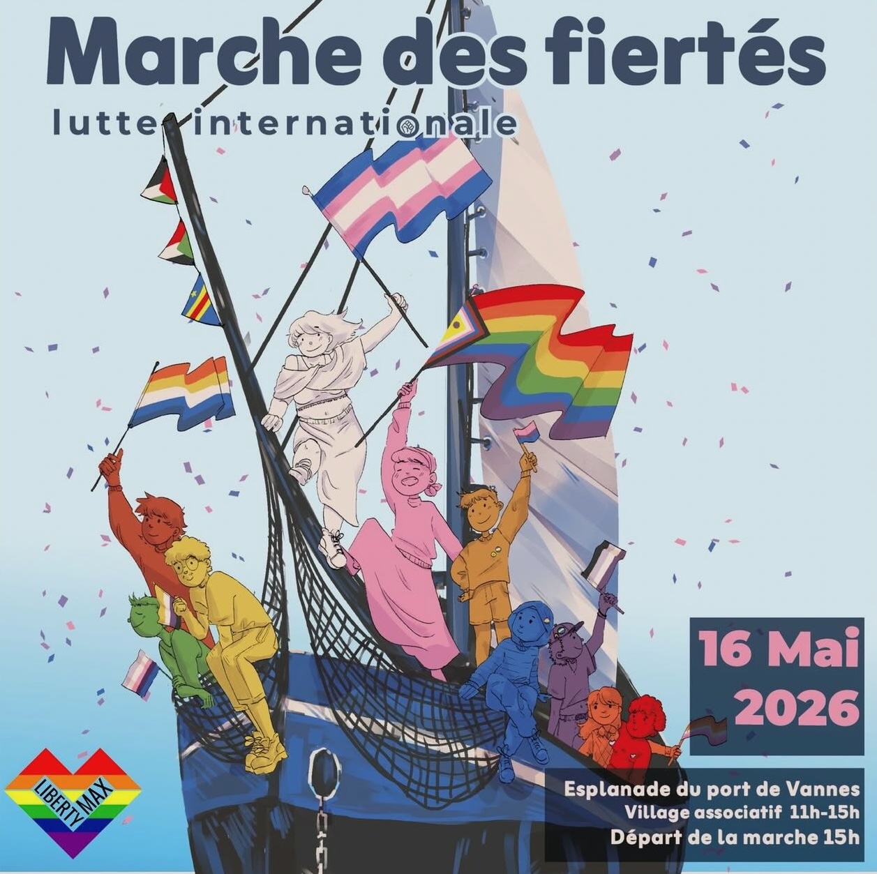 Marche des Fiertés Vannes 2026