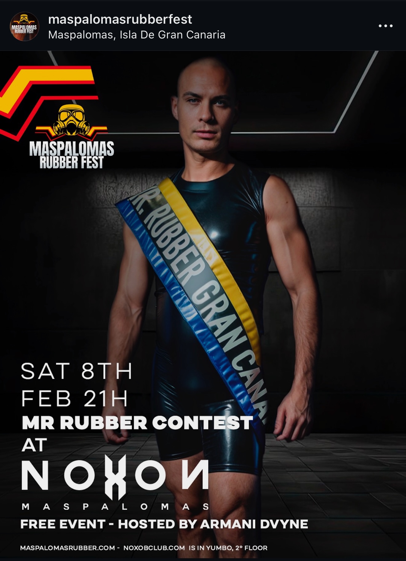 Mister rubber contest