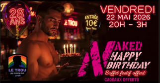 Naked happy birthday