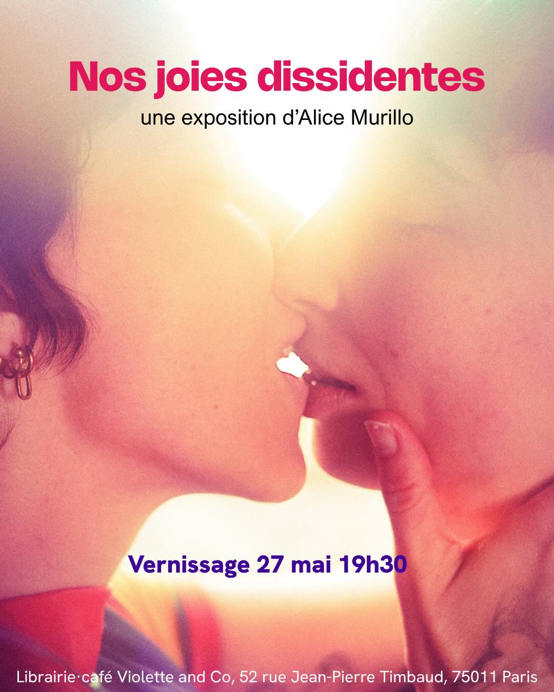 Nos joies dissidentes, vernissage de l'exposition d'Alice Murillo