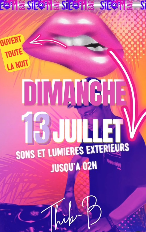 Ouvert 18h-5h • Agenda