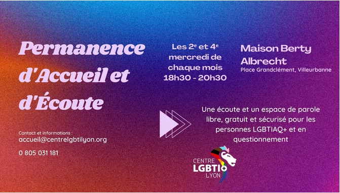 Permanence d’accueil et d'écoute