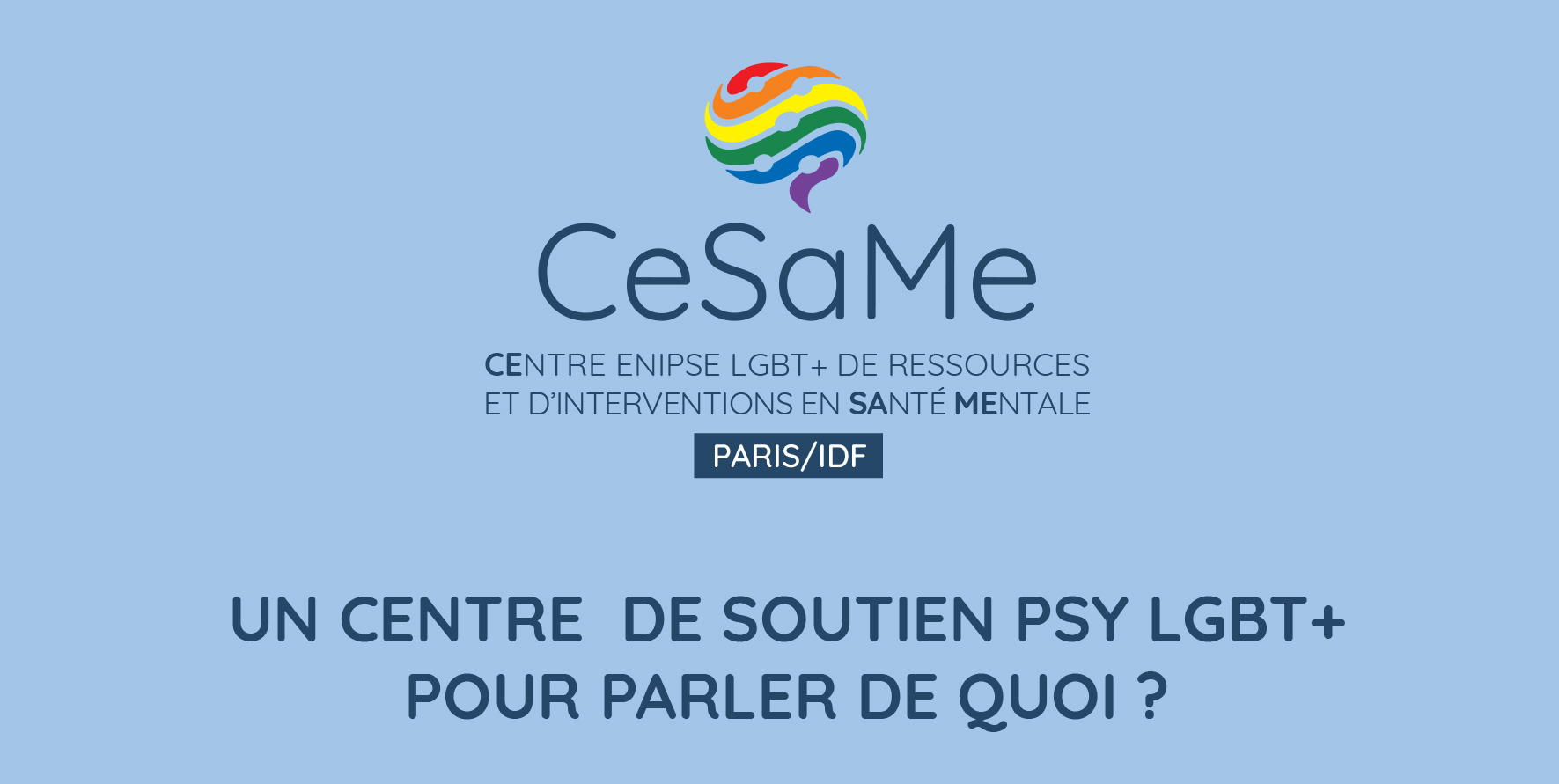 Permanence santé mentale Cesame-Enipse • Agenda