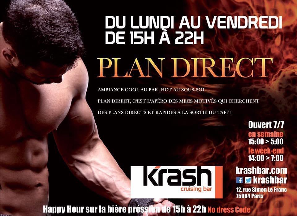 Plan direct en happy hour • Agenda