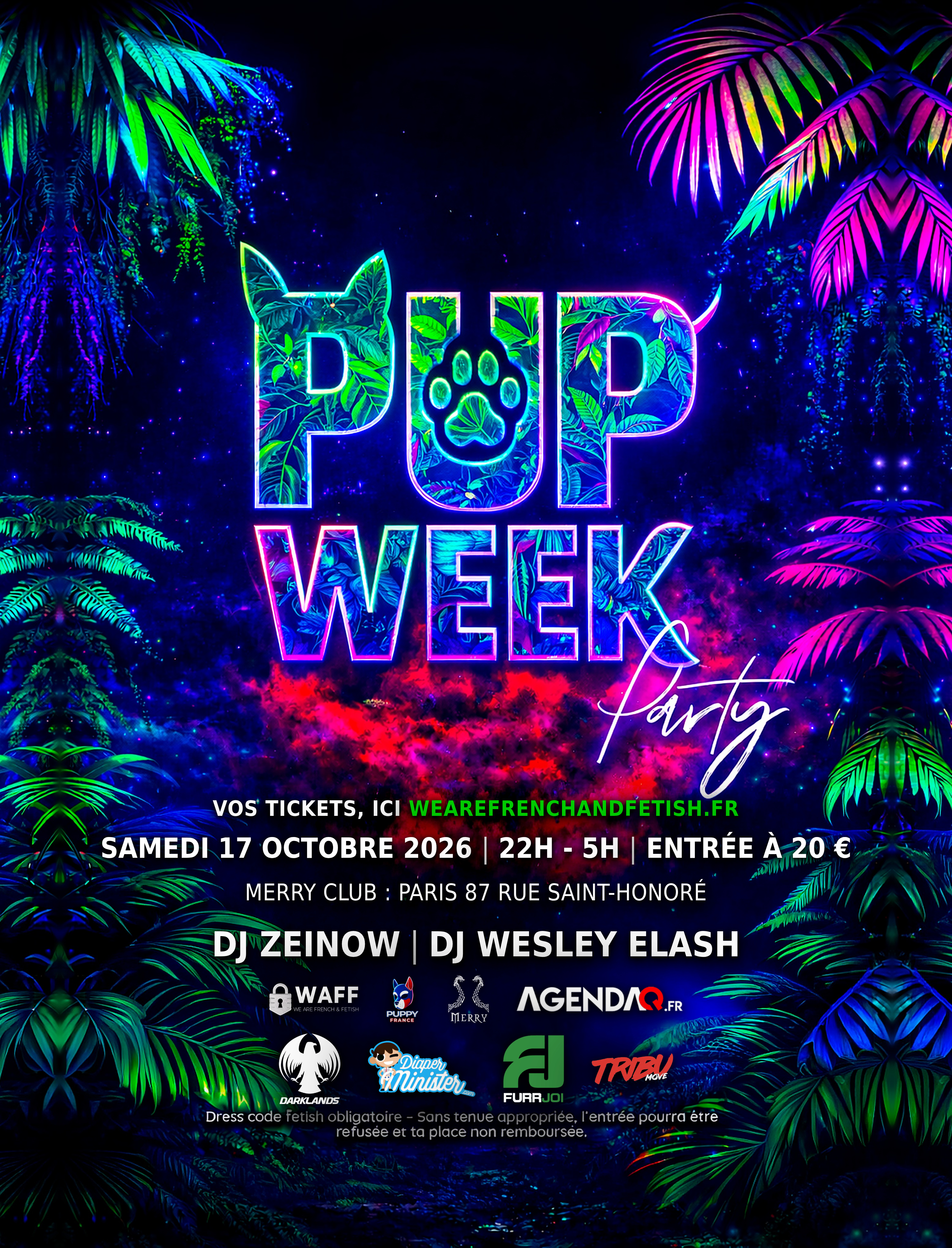 Pup'Week Paris 2026 - Party