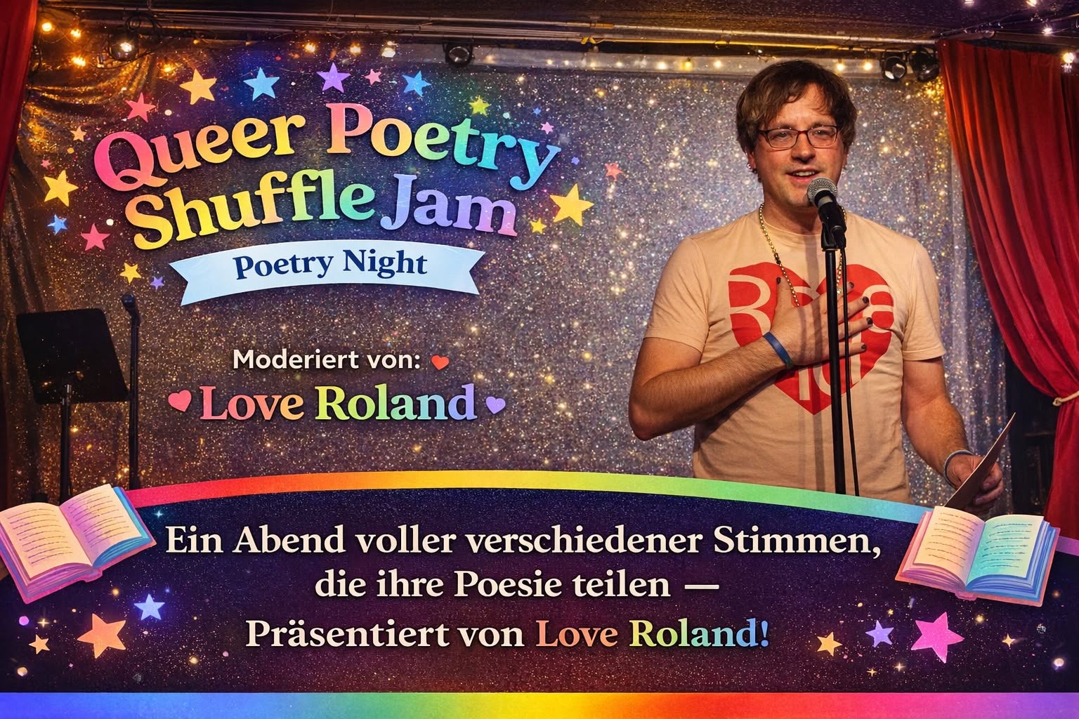 Queer Poetry Shuffle Jam