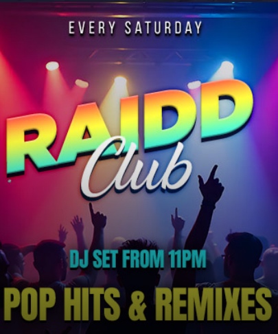 Raidd club • Agenda